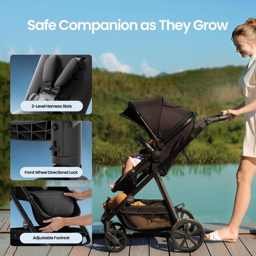 Baby Stroller with Car Seat Adapter K2802