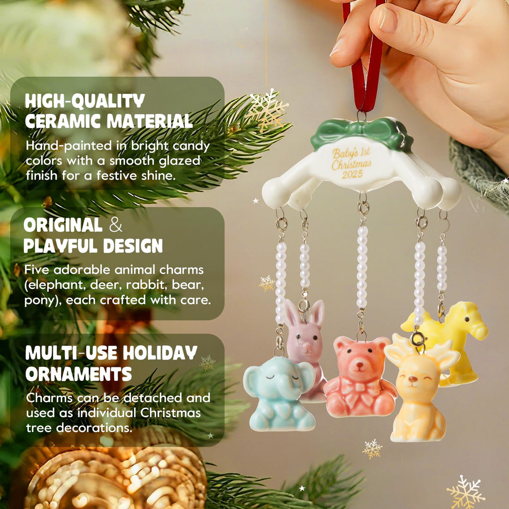 Baby's First Christmas Ornament 2025 O140125