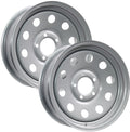 15 Inch 5 Lug Silver Trailer Wheel R644