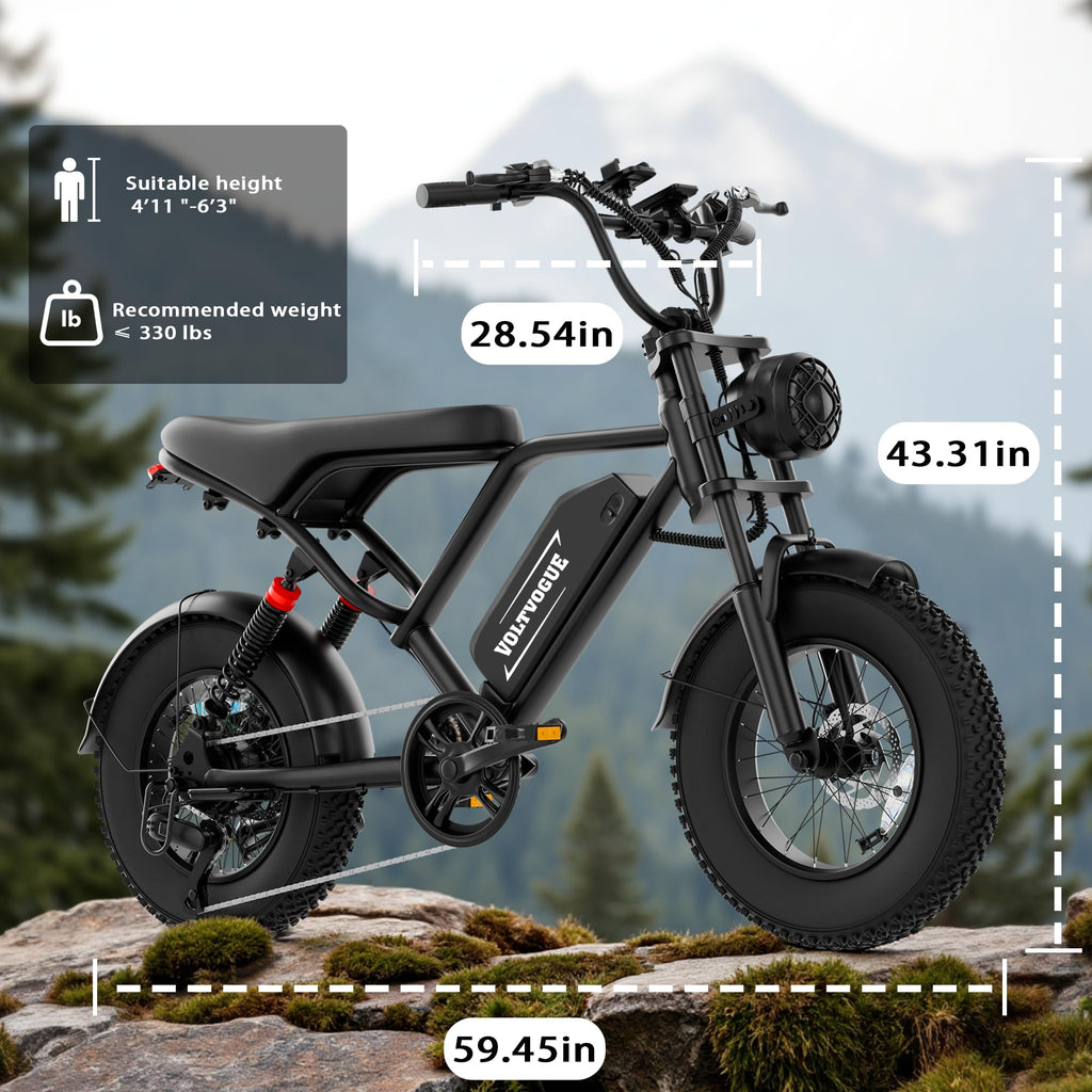 1500W Peak Motor Full Suspension Electric eBike F62314