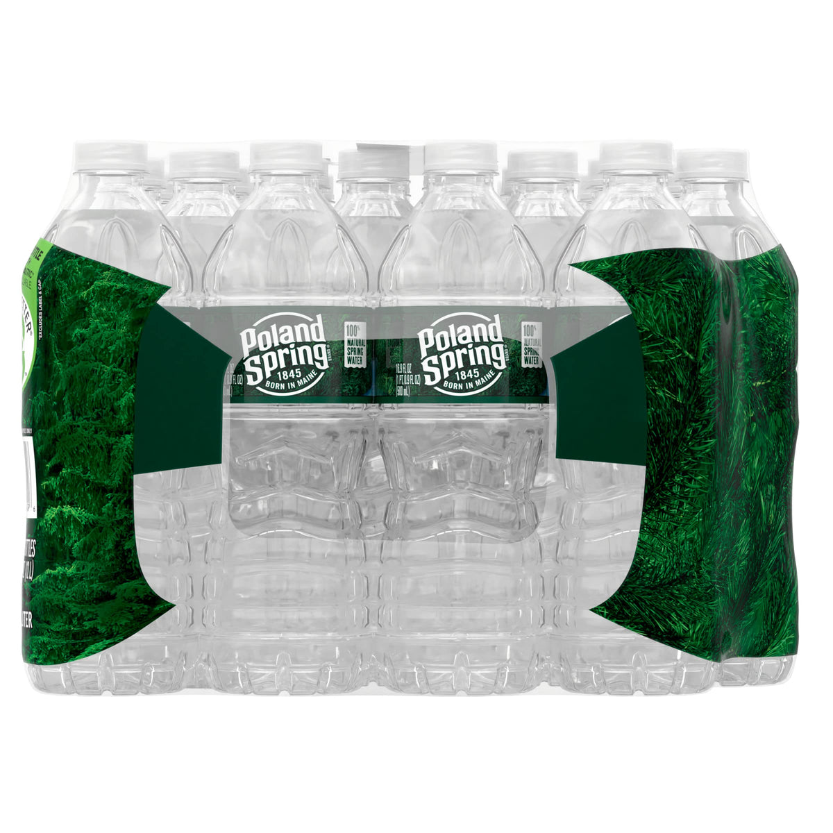 100% Natural Spring Water 16.9 fl oz 24 Pack Q189571