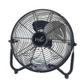 12 Inch Heavy Duty Metal Floor Fan, Black X4720