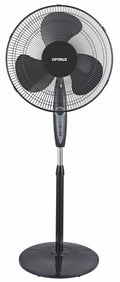 White 16-Inch Oscillating Stand Fan with Remote B794