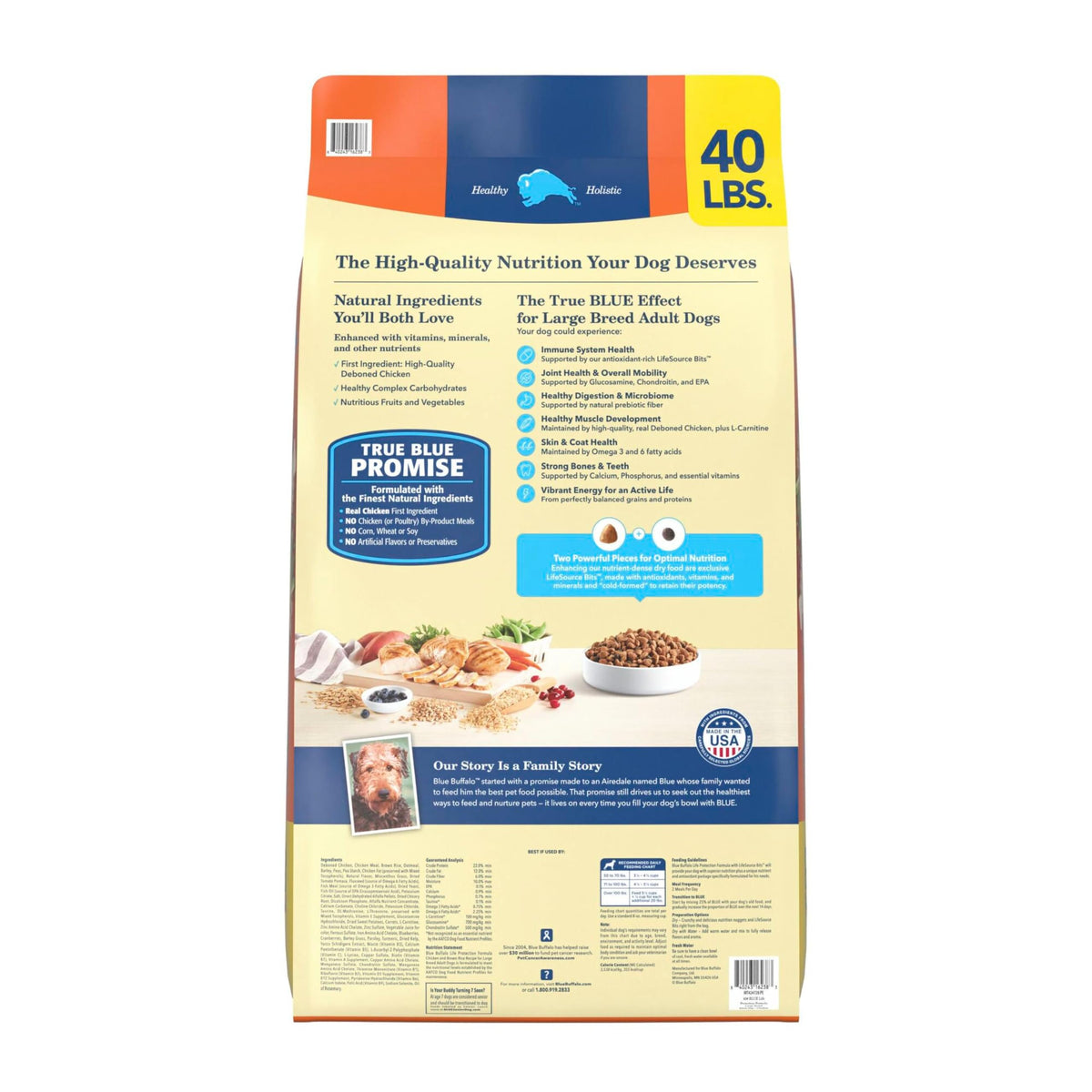 Chicken Large Adult Dog Food 40 lb M953893