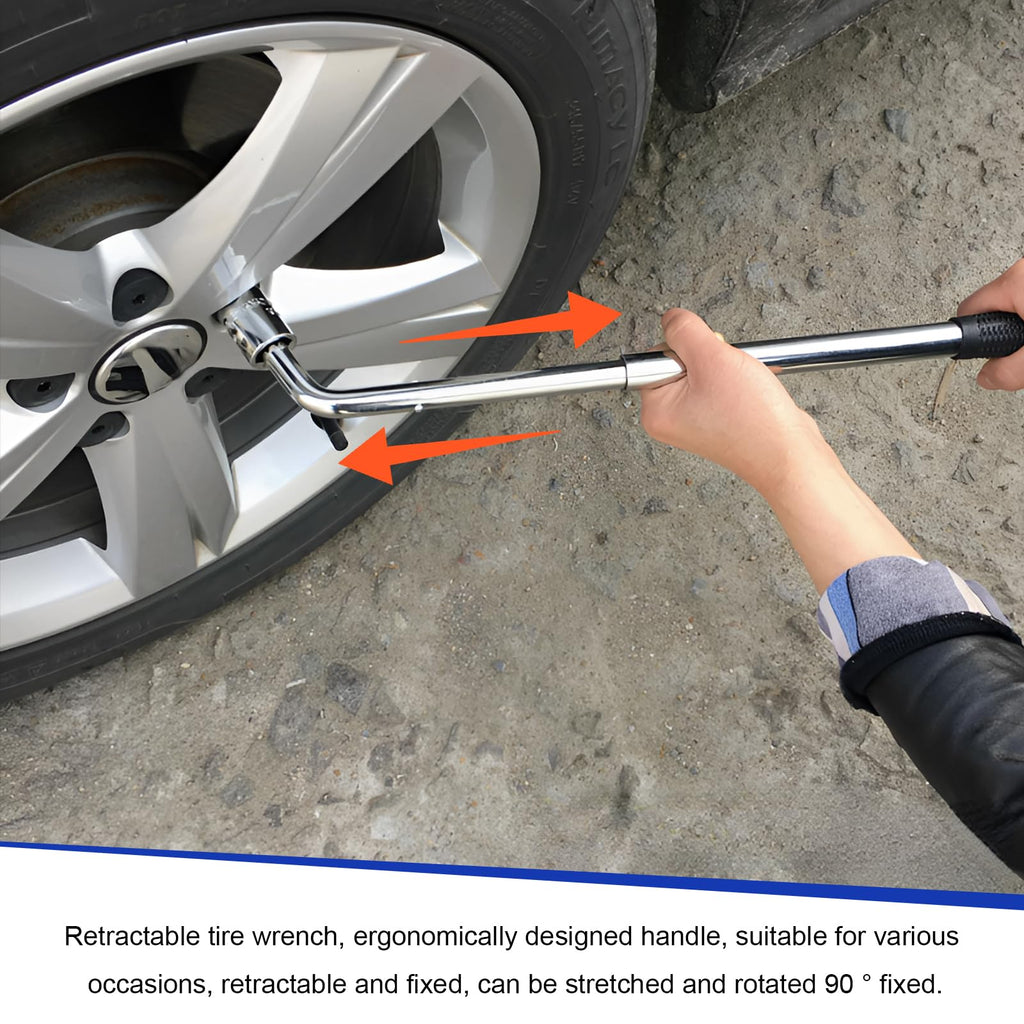 2 Ton Portable Scissor Jack with Lug Wrench G7278