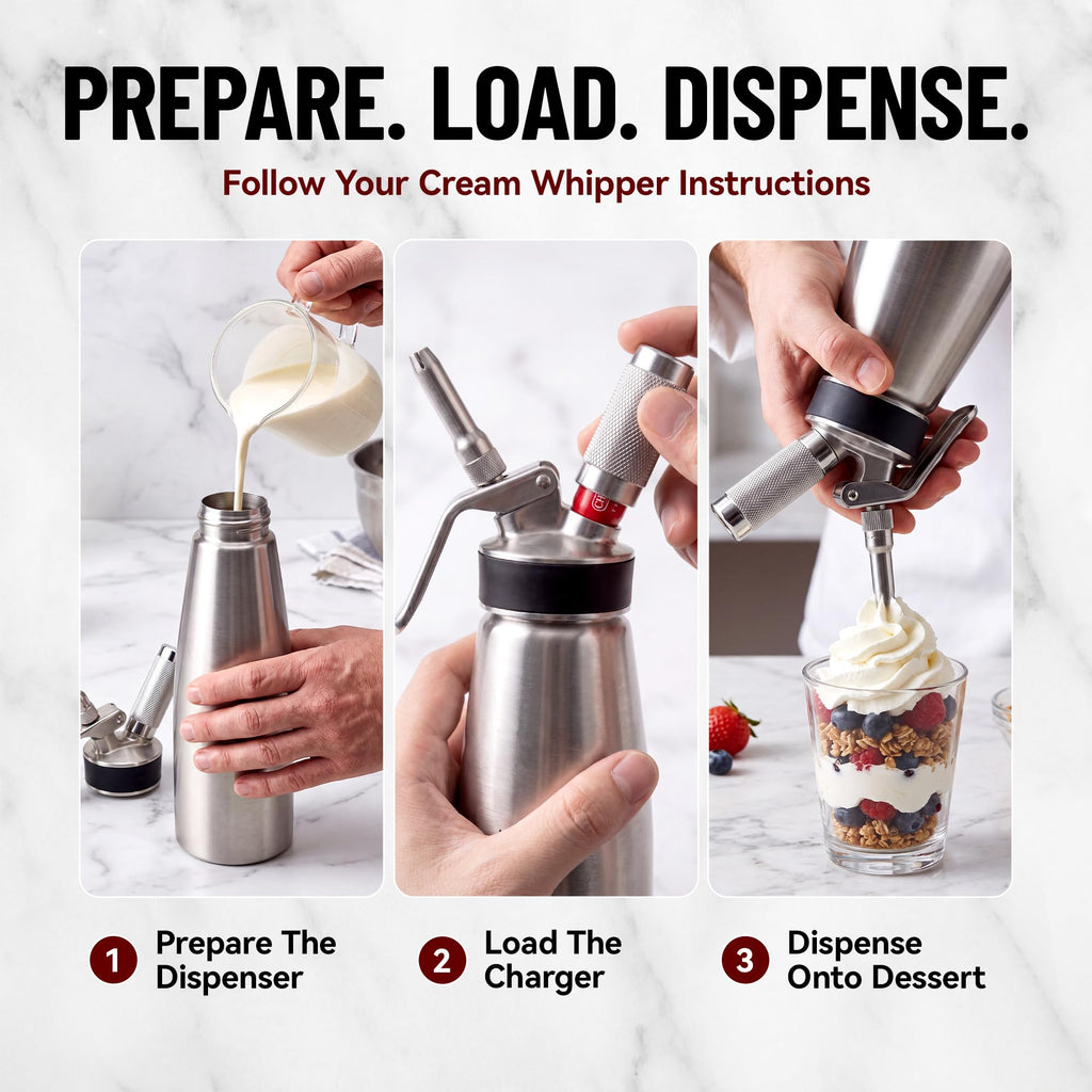 8g 10-Pack Whipped Cream Chargers A3523