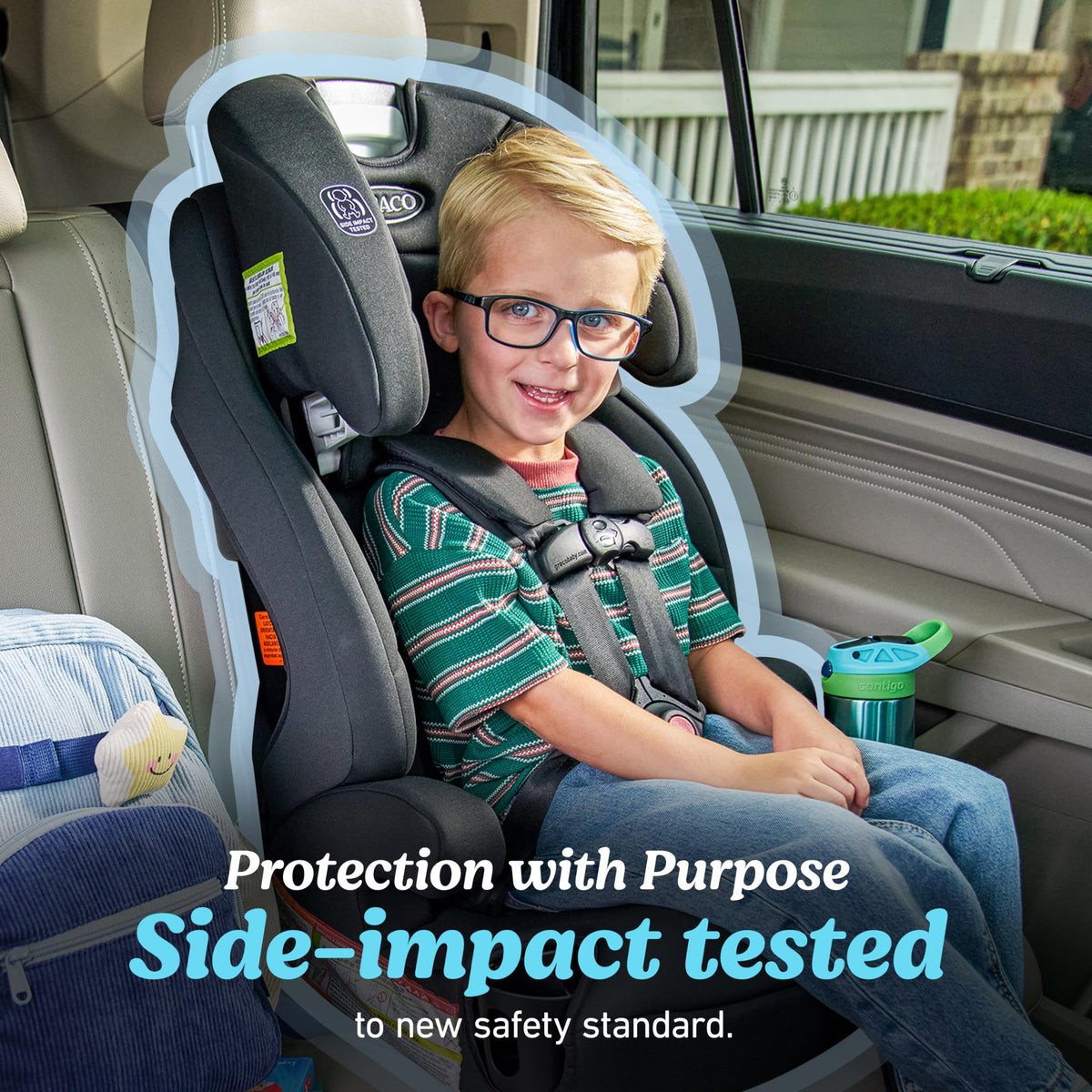 3-in-1 Harness Booster Car Seat T95736