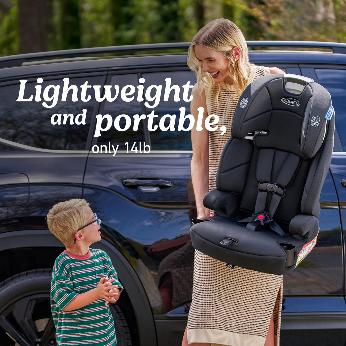 3-in-1 Harness Booster Car Seat T95736